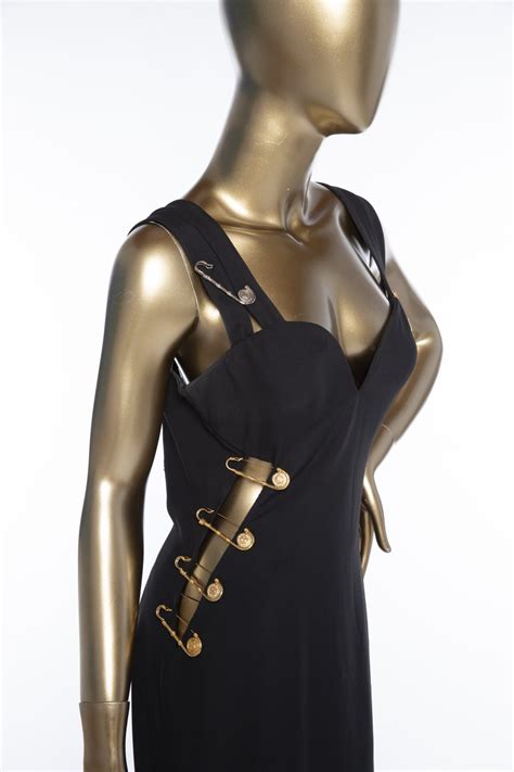 versace safety pin dress buy|versace safety pin dress price.